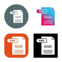 RAR Vector Icon