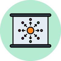 Diffusion Vector Icon