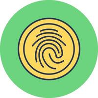 Biometric Vector Icon