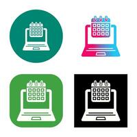 Timetable Vector Icon