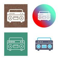 Casette Player Vector Icon