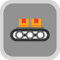 diseño de icono de vector de cinta transportadora