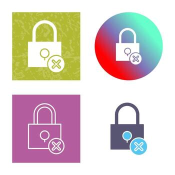 Insecure Vector Icon