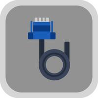 Vga cable Vector Icon Design