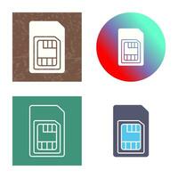 Sim Card Vector Icon