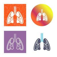 Lungs Vector Icon