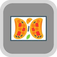 Shrimp Tacos Vector Icon Design