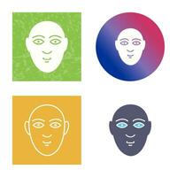 Human Face Vector Icon