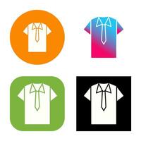 Shirt and Tie Vector Icon