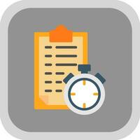 Stopwatch Vector Icon Design