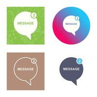 Message Bubbles Vector Icon