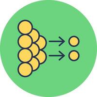 Diffusion Vector Icon