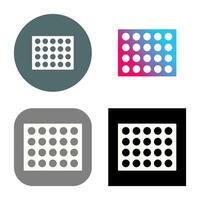 Colored Palette Vector Icon