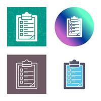 Clipboard Vector Icon