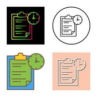 Task Management Vector Icon