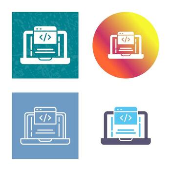 Coding Vector Icon