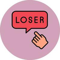 Loser Vector Icon