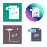 ZIP Vector Icon