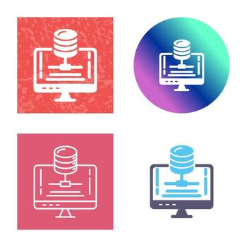 icono de vector de servidor