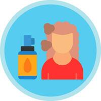 Face Cleanser Vector Icon Design