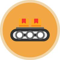 Conveyor belt Vector Icon Design