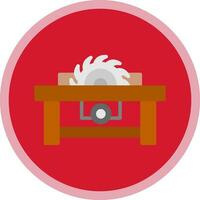 Table saw Vector Icon Design