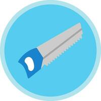 Hand saw Vector Icon Design