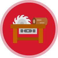 Sawmill Vector Icon Design