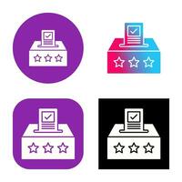 Ballot Vector Icon