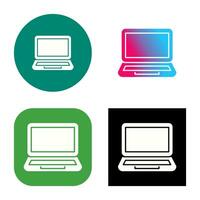 icono de vector de laptop