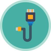 Hdmi cable Vector Icon Design