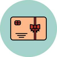 Gift Card Vector Icon