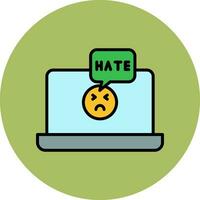 Hate Vector Icon