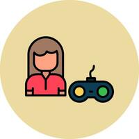 Gamer Vector Icon