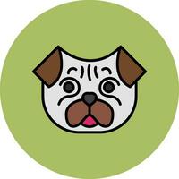 Pug Vector Icon