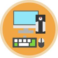 Computer Vector Icon Design