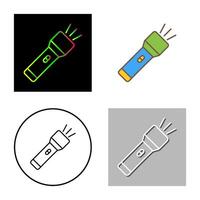 Flashlight Vector Icon