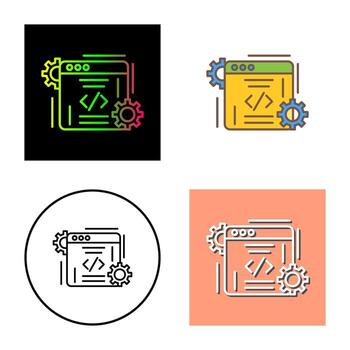Coding Vector Icon