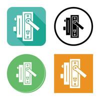 Door Handle Vector Icon