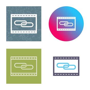 Unique Link Optimization Vector Icon
