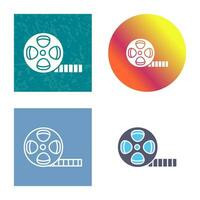 Film Reel Vector Icon