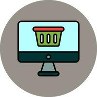 Online Shopping Vector Icon