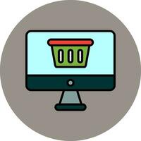 Online Shopping Vector Icon