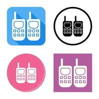 Walkie Talkie Vector Icon