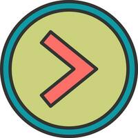 Is Greater Than Vector Icon