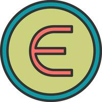 Epsilon Vector Icon