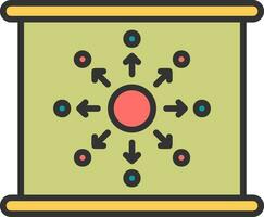 Diffusion Vector Icon