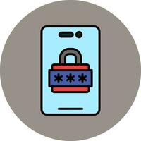 Pin Number Vector Icon
