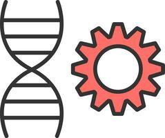 Genetic Vector Icon
