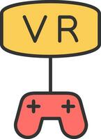 Vr Game Vector Icon